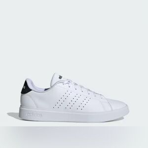 Adidas Advantage 2.0 White Leather Sneakers Men’s Size 13 Lace-Up